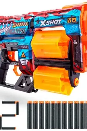 Lanzadores X-SHOT X-Shot Skins Dread Blaster 36517 (Modelos Aleatorios) Ordine In Blocco