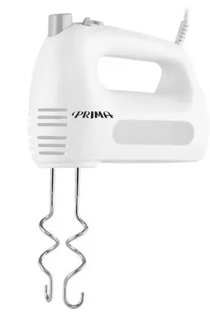 Batidora de Mano Prima HM 9105B con 400 Watts - Blanco Ordine In Blocco