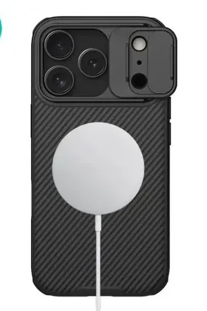 Case Nillkin Camshield Pro - iPhone 17 Pro MagSafe - Negro Nuova Collezione