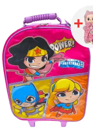 MALETA ESCOLAR KIDDO DC SUPER FRIENDS CON LABUBU In Voga