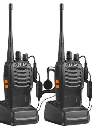 Di Marca Walkie Talkie 01 Par Radio Transmisor Receptor 3KM 5w SEISA