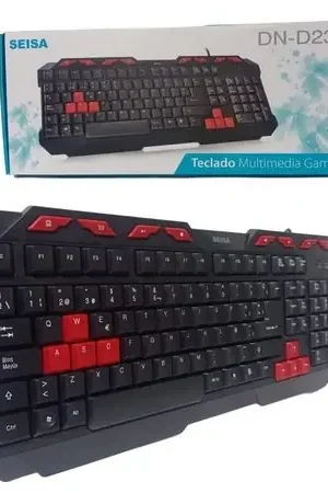 Teclado Multimedia Gamer para Pc Laptop Alambrico Seisa Promo Stagionale