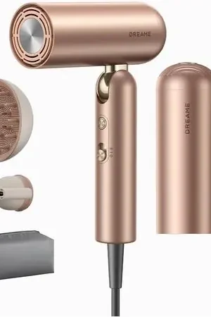 Dreame Pocket Pro secador de viaje con difusor | Oro Rosa Acquista Ora