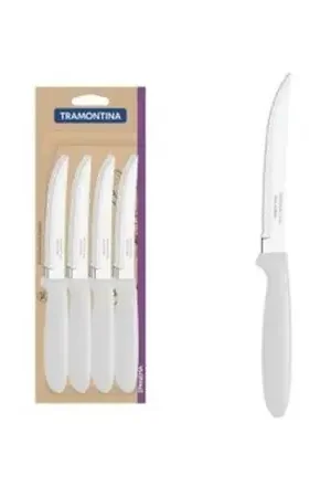 Moderno Cuchillos para Asado Ipanema Blanco x 12 Piezas Tramontina