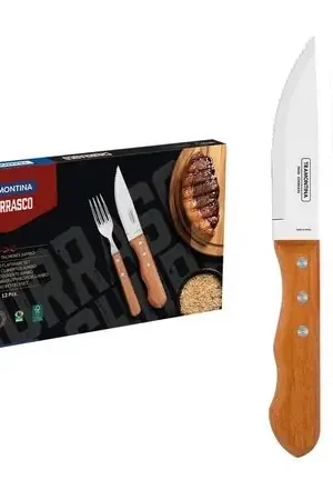 Sconto Juego de cubiertos para asado de Acero inox Dynamic 12 pzs - 10390165