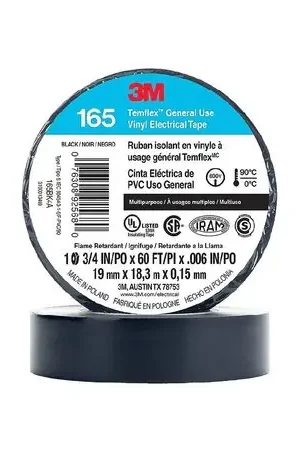 Cinta Temflex de PVC 3M 165 Popolare