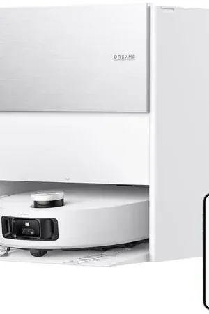 Nuova Collezione Dreame Aqua10 robot aspirador con rodillo color blanco