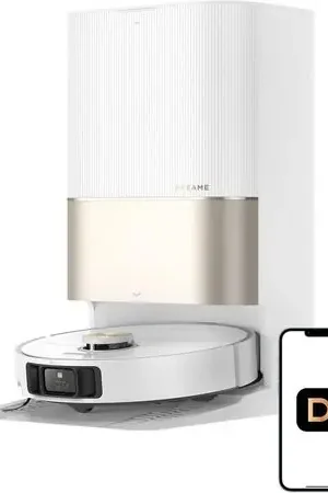 Dreame X40 Ultra robot aspirador con mopa elevable color blanco Super Prezzo