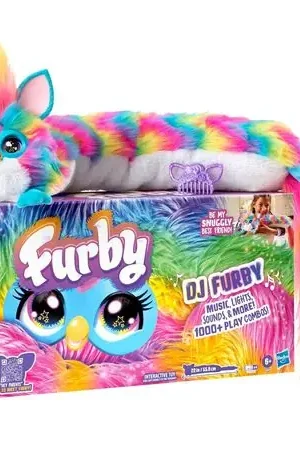 Offerta Limitata Peluche Furby Interactivo DJ Furby Rainbow Arcoiris