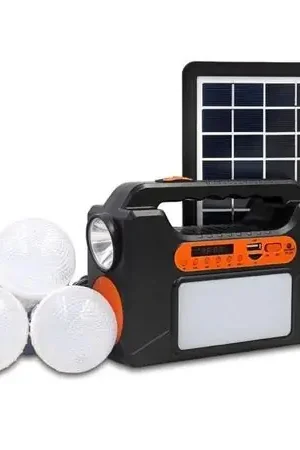 Quantità Limitata Kit Solar Multifuncional Portatil Parlante Radio FM Panel Solar