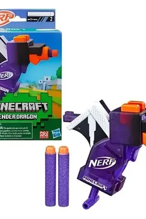 Lanzador Nerf Minecraft Ender Dragon Certificato
