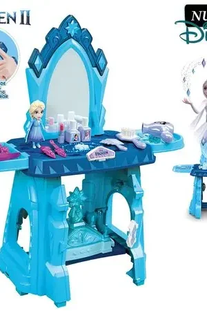 Juguete Set de Tocador y Castillo Lanza Nieve FROZEN II Occasione