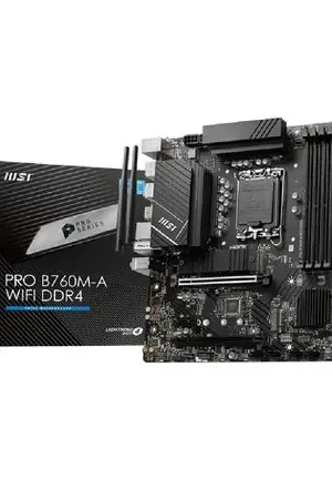 Placa Base MSI PRO B760M-A Wifi DDR5 - Compacta y Rápida Ideal para Tu PC Gamer - SKU-911-7D99-057-DATE-26-11-2025 Professionale