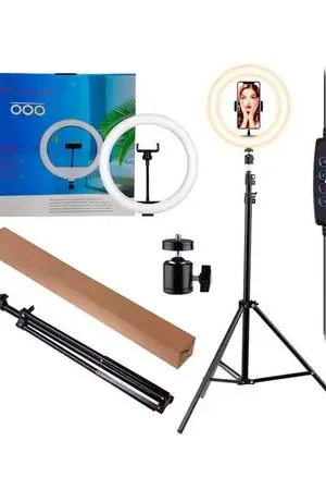Trípode Aro de Luz LED Blanco BD-330 WESTOR Solo Oggi