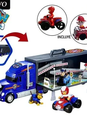 Juguete Super Camión con Pista de Velocidad de PAW PATROL 2 en 1 Offerta Limitata
