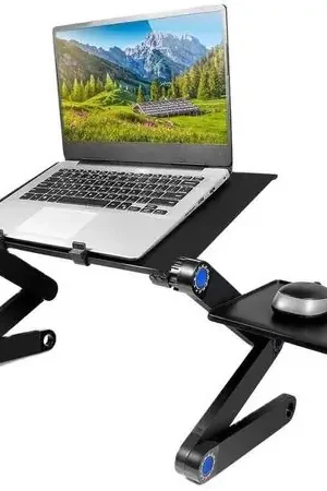 Mesa Plegable para Laptop 2 ventiladores 1 Porta Mouse Esclusivo