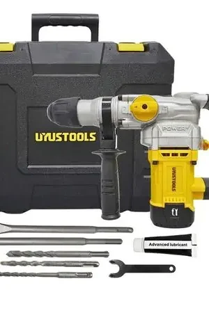 Saldi Rotomartillo 1050W SDS-PLUS 220V con maletín Amarillo