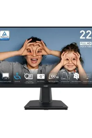 Edizione Limitata Monitor MSI Pro-MP225V de 22 VA 100Hz Conexión VGA - Ideal para Trabajo y Entretenimiento - SKU-PRO-MP225V-DATE-26-11-2025