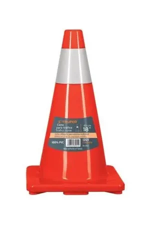 Acquista Ora Cono reflectivo de seguridad precaución  de 45 cm, Truper Rojo