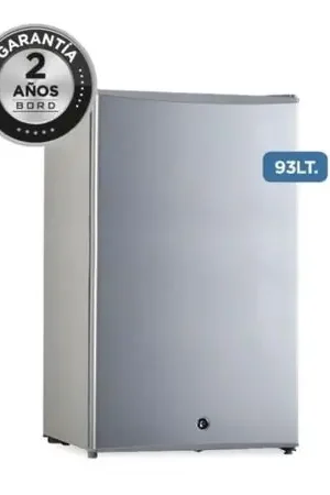Edizione Limitata FRIGOBAR BORD 93L SILVER MI120S-M Plateado