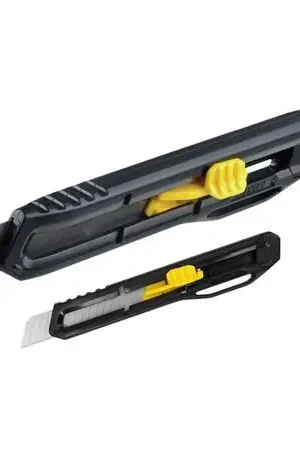 Cutter Cuchilla 9mm y 18mm STHT81433 Stanley Negro Subito Disponibile