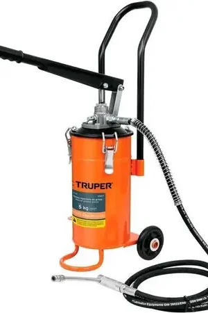 Acquista Ora Engrasadora bomba inyectora de grasa, 5 kg, truper Naranja