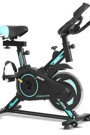 Bicicleta Spinning K100 Atletis Verde Affare