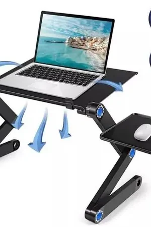 Novità Soporte Mesa para Laptop Plegable 2 Ventiladores 1 Porta Mouse