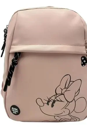 Ultimissimo Modello Mochila Casual Mujer Minnie Mouse Disney Pink Limited Edition