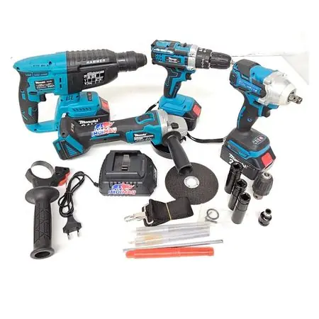 Reso Gratuito COMBO 4 HERRAMIENTAS INALÁMBRICAS 21V BRUSHLESS