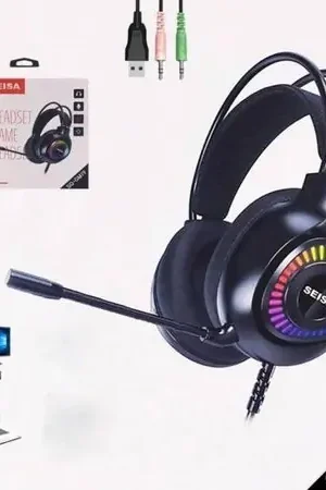 Audifono Gamer Microfono Pc Laptop Luz Led Rgb Auricular. Miglior Prezzo