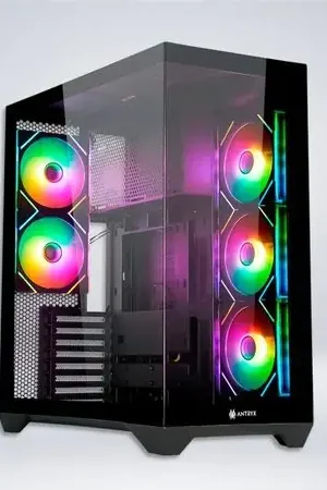 Affare CASE ANTRYX FX 970 PRO BLACK, 2 VIDRIO TEMPLADO, ARGB FAN 140MM X5