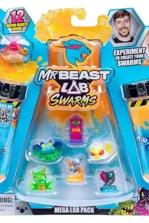 MrBeast Lab Serie 2 Swarms atómica 12 figuras Reso Gratuito