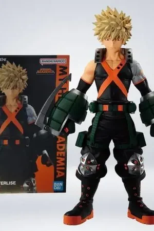 FIGURAS ICHIBANSHO MY HERO ACADEMIA - BAKUGOU KATSUKI NEGRO Subito Disponibile