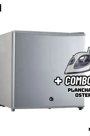 FRIGOBAR BORD 50 L SILVER - MI50S-M + PLANCHA OSTER Silver Subito Disponibile