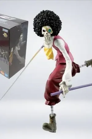 FIGURAS ICHIBANSHO ONE PIECE - BROOK NEGRO Fatto A Mano