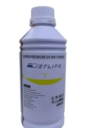 Premium Tinta JetLife Super Premiun UV Ink For Ciss 1Lt Amarillo