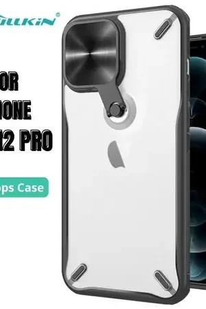 Case Nillkin Cyclops Black - iPhone 12 y 12 Pro Di Tendenza