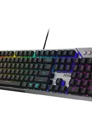 Teclado Gaming MSI Strike 600 con Switches Silenciosos y RGB - Ideal para Gamers - SKU-STRIKE 600-DATE-26-11-2025 Novità