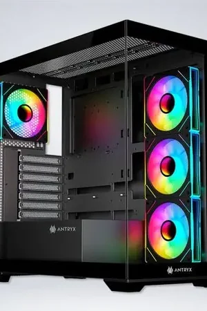 Promozione CASE ANTRYX FX 750 BLACK, ARGB FAN X4, USB TIPO-C (ACFX750K)