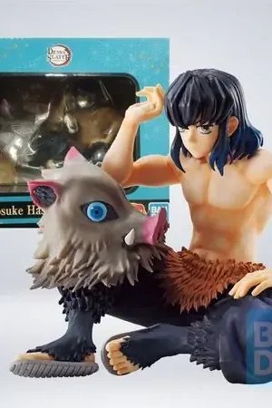 FIGURA ICHIBANSHO DEMON SLAYER - INOSUKE HASHIBIRA NEGRO Soddisfatti O Rimborsati
