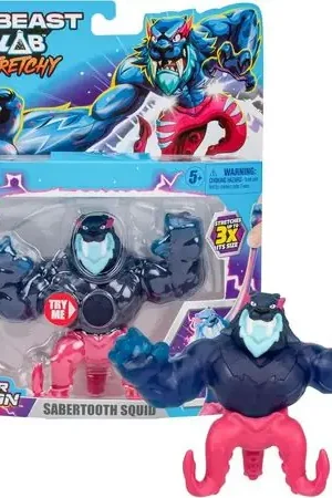 MrBeast Lab héroe hiperelástico calamar dientes de sable 5\\ Soddisfatti O Rimborsati