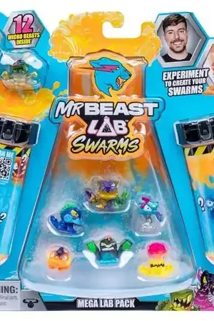 Ordine In Blocco MrBeast Lab Serie 2 Swarms paquete de 12