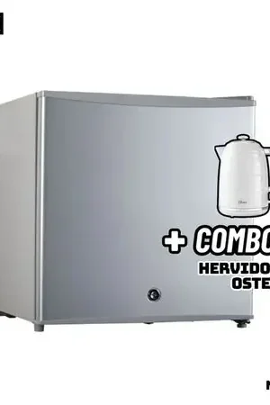 Popolare FRIGOBAR BORD 50 L SILVER - MI50S-M + HERVIDOR OSTER BLANCO Silver