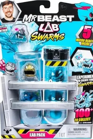 Più Venduto MrBeast Lab Swarms pack 5 personajes de 1\\