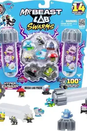 MrBeast Lab Serie 3 Hiperfusión pack 14 microbestias Prezzo Ridotto