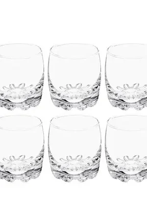 Garanzia Inclusa Juego de 6 Vasos Tequileros Muela Vidrio