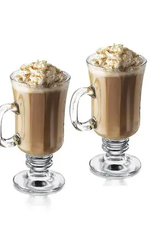 Set de 2 Copas para Capuccino o Bebidas Frias Prezzo Ridotto
