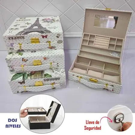 Organizador de Joyas y Relojes con Llave Generico 018 Di Tendenza