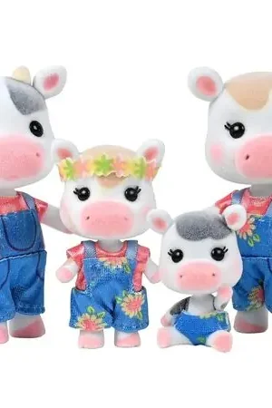 Must-Have HONEY BEE ACRES pack de 4 vacas 6-7 cm